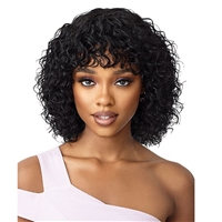 Glamourtress, wigs, weaves, braids, half wigs, full cap, hair, lace front, hair extension, nicki minaj style, Brazilian hair, crochet, hairdo, wig tape, remy hair, Outre Mytresses Purple Label 100% Unprocessed Human Hair Wig - ELAINE