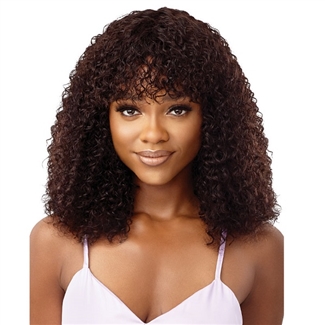 Glamourtress, wigs, weaves, braids, half wigs, full cap, hair, lace front, hair extension, nicki minaj style, Brazilian hair, crochet, hairdo, wig tape, remy hair, Outre Mytresses Purple Label 100% Unprocessed Human Hair Wig - ERISELLA