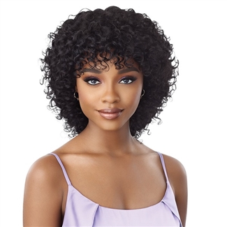Glamourtress, wigs, weaves, braids, half wigs, full cap, hair, lace front, hair extension, nicki minaj style, Brazilian hair, crochet, hairdo, wig tape, remy hair, Outre Mytresses Purple Label 100% Unprocessed Human Hair Wig - MAYRA