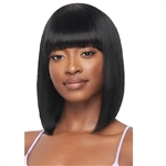 Glamourtress, wigs, weaves, braids, half wigs, full cap, hair, lace front, hair extension, nicki minaj style, Brazilian hair, crochet, hairdo, wig tape, remy hair, Outre Mytresses Purple Label 100% Unprocessed Human Hair Wig - STRAIGHT BOB 12