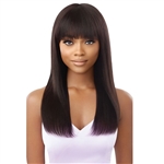 Glamourtress, wigs, weaves, braids, half wigs, full cap, hair, lace front, hair extension, nicki minaj style, Brazilian hair, crochet, hairdo, wig tape, remy hair, Outre Mytresses Purple Label 100% Unprocessed Human Hair Wig - SEVANNE