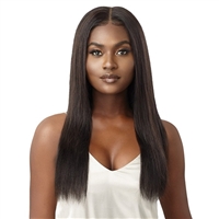 Glamourtress, wigs, weaves, braids, half wigs, full cap, hair, lace front, hair extension, nicki minaj style, Brazilian hair, remy hair, Lace Front Wigs, Outre MyTresses Black Label Premium 100% Unprocessed Human Hair Lace Front Wig - HH - VIRGIN STRAIGHT