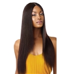 Glamourtress, wigs, weaves, braids, half wigs, full cap, hair, lace front, hair extension, nicki minaj style, Brazilian hair, remy hair, Lace Front Wigs, Outre 100% Unprocessed Human Hair Lace Part Daily Wig - STRAIGHT V CUT 26