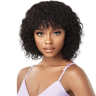 Glamourtress, wigs, weaves, braids, half wigs, full cap, hair, lace front, hair extension, nicki minaj style, Brazilian hair, crochet, hairdo, wig tape, remy hair, Lace Front Wigs, Outre Mytresses Purple Label 100% Full Cap Wig - DEEP BOB