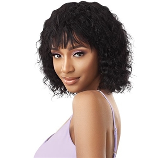 Glamourtress, wigs, weaves, braids, half wigs, full cap, hair, lace front, hair extension, nicki minaj style, Brazilian hair, crochet, hairdo, wig tape, remy hair, Lace Front Wigs, Outre Mytresses Purple Label 100% Full Cap Wig - JERRY BOB