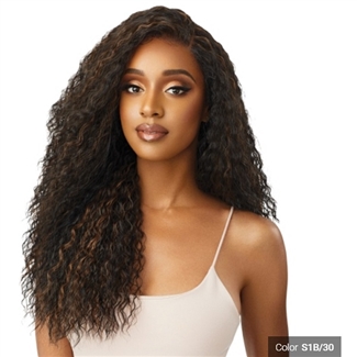 Glamourtress, wigs, weaves, braids, half wigs, full cap, hair, lace front, hair extension, nicki minaj style, Brazilian hair, wig tape, remy hair, Lace Front Wigs, Outre Perfect Hairline Synthetic 13x6 HD Swiss Lace Wig - YVETTE