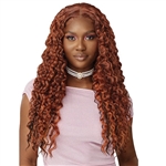 Glamourtress, wigs, weaves, braids, half wigs, full cap, hair, lace front, hair extension, nicki minaj style, Brazilian hair, crochet, hairdo, wig tape, remy hair, Lace Front Wigs, Outre Synthetic Perfect Hairline Swoop Glueless Lace Wig - SWOOP 1