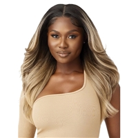 Glamourtress, wigs, weaves, braids, half wigs, full cap, hair, lace front, hair extension, nicki minaj style, Brazilian hair, crochet, hairdo, wig tape, remy hair, Lace Front Wigs, Outre Perfect Hairline Synthetic 13X6 HD Lace Front Wig - KEESHON