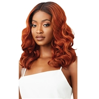 Glamourtress, wigs, weaves, braids, half wigs, full cap, hair, lace front, hair extension, nicki minaj style, Brazilian hair, crochet, hairdo, wig tape, remy hair, Lace Front Wigs, Outre Perfect Hairline 13X4 Synthetic HD Lace Wig - KIRA