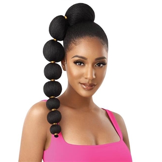 Glamourtress, wigs, weaves, braids, half wigs, full cap, hair, lace front, hair extension, nicki minaj style, Brazilian hair, crochet, hairdo, wig tape, remy hair, Lace Front Wigs, Remy Hair, Outre Pretty Quick Pony Afro Puff Bubble