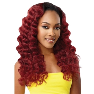 Glamourtress, wigs, weaves, braids, half wigs, full cap, hair, lace front, hair extension, nicki minaj style, Brazilian hair, crochet, hairdo, wig tape, remy hair, Lace Front Wigs, Remy Hair, Outre Premium Synthetic Converti Cap Wig - CASCADE QUEEN