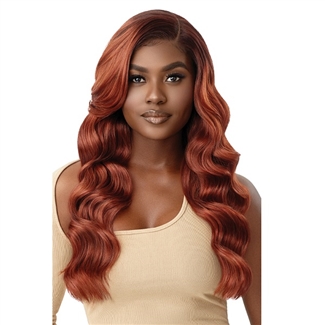 Glamourtress, wigs, weaves, braids, half wigs, full cap, hair, lace front, hair extension, nicki minaj style, Brazilian hair, crochet, hairdo, wig tape, remy hair, Lace Front Wigs, Outre Synthetic Hair HD Lace Front Deluxe Wig - LUMINA