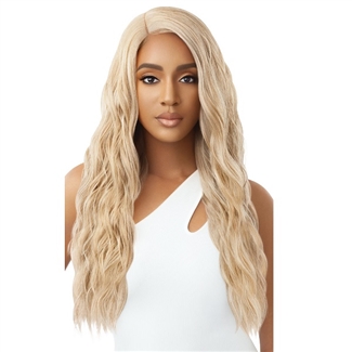 Glamourtress, wigs, weaves, braids, half wigs, full cap, hair, lace front, hair extension, nicki minaj style, Brazilian hair, crochet, hairdo, wig tape, remy hair, Lace Front Wigs, Outre Synthetic Pre-Plucked HD Lace Front Wig - JOLIE