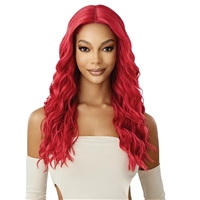 Glamourtress, wigs, weaves, braids, half wigs, full cap, hair, lace front, hair extension, nicki minaj style, Brazilian hair, crochet, hairdo, wig tape, remy hair, Lace Front Wigs, Outre Synthetic Hair Glueless HD Lace Front Wig - LEXA