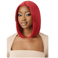 Glamourtress, wigs, weaves, braids, half wigs, full cap, hair, lace front, hair extension, nicki minaj style, Brazilian hair, crochet, hairdo, wig tape, remy hair, Lace Front Wigs, Outre Synthetic Hair Glueless HD Lace Front Wig - NURU