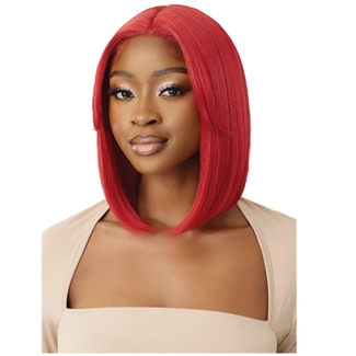 Glamourtress, wigs, weaves, braids, half wigs, full cap, hair, lace front, hair extension, nicki minaj style, Brazilian hair, crochet, hairdo, wig tape, remy hair, Lace Front Wigs, Outre Synthetic Hair Glueless HD Lace Front Wig - NURU