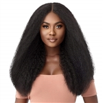 Glamourtress, wigs, weaves, braids, half wigs, full cap, hair, lace front, hair extension, nicki minaj style, Brazilian hair, crochet, hairdo, wig tape, remy hair, Lace Front Wigs, Outre Synthetic HD Lace Front Wig - SOLSTICE