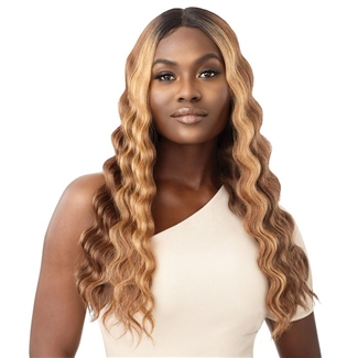 Glamourtress, wigs, weaves, braids, half wigs, full cap, hair, lace front, hair extension, nicki minaj style, Brazilian hair, crochet, hairdo, wig tape, remy hair, Lace Front Wigs, Outre Synthetic HD Lace Front Wig - SONYA