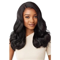 Glamourtress, wigs, weaves, braids, half wigs, full cap, hair, lace front, hair extension, nicki minaj style, Brazilian hair, crochet, hairdo, wig tape, remy hair, Lace Front Wigs, Outre Synthetic HD Transparent Lace Front Wig - ZEPHANY - CLEARANCE