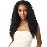 Glamourtress, wigs, weaves, braids, half wigs, full cap, hair, lace front, hair extension, nicki minaj style, Brazilian hair, crochet, hairdo, wig tape, remy hair, Lace Front Wigs, Remy Hair, Outre Synthetic Half Wig Quick Weave - BEACH CURL 24