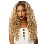 Glamourtress, wigs, weaves, braids, half wigs, full cap, hair, lace front, hair extension, nicki minaj style, Brazilian hair, crochet, hairdo, wig tape, remy hair, Lace Front Wigs, Outre Synthetic I-Part Swiss Lace Front Wig - NIKITA