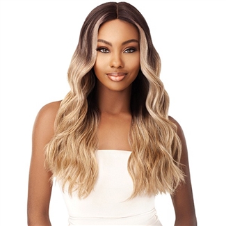 Glamourtress, wigs, weaves, braids, half wigs, full cap, hair, lace front, hair extension, nicki minaj style, Brazilian hair, crochet, hairdo, wig tape, remy hair, Lace Front Wigs, Outre Synthetic I-Part Swiss Lace Front Wig - STEVIE