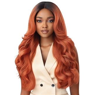 Glamourtress, wigs, weaves, braids, half wigs, full cap, hair, lace front, hair extension, nicki minaj style, Brazilian hair, crochet, hairdo, wig tape, remy hair, Lace Front Wigs, Outre Soft & Natural Synthetic Lace Front Wig - NEESHA 208