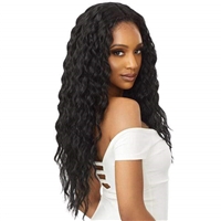 Glamourtress, wigs, weaves, braids, half wigs, full cap, hair, lace front, hair extension, nicki minaj style, Brazilian hair, crochet, hairdo, wig tape, remy hair, Lace Front Wigs, Outre Synthetic Quick Weave Half Wig - MILA - CLEARANCE