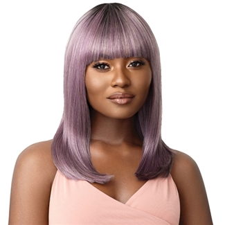 Glamourtress, wigs, weaves, braids, half wigs, full cap, hair, lace front, hair extension, nicki minaj style, Brazilian hair, crochet, hairdo, wig tape, remy hair, Lace Front Wigs, Remy Hair, Outre Synthetic Wigpop Full Wig - DAHLIA