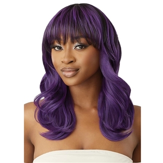 Glamourtress, wigs, weaves, braids, half wigs, full cap, hair, lace front, hair extension, nicki minaj style, Brazilian hair, crochet, hairdo, wig tape, remy hair, Lace Front Wigs, Remy Hair, Outre Wigpop Style Selects Synthetic Wig - ROCKY