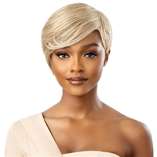 Glamourtress, wigs, weaves, braids, half wigs, full cap, hair, lace front, hair extension, nicki minaj style, Brazilian hair, crochet, hairdo, wig tape, remy hair, Lace Front Wigs, Remy Hair, Outre Wigpop Synthetic Hair Wig - MELVA - CLEARANCE