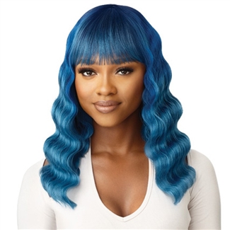 Glamourtress, wigs, weaves, braids, half wigs, full cap, hair, lace front, hair extension, nicki minaj style, Brazilian hair, crochet, hairdo, wig tape, remy hair, Lace Front Wigs, Remy Hair, Outre Wigpop Synthetic Hair Wig - SUNNY