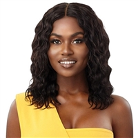 Glamourtress, wigs, weaves, braids, half wigs, full cap, hair, lace front, hair extension, nicki minaj style, Brazilian hair, remy hair, Lace Front Wigs, Outre The Daily Wig 100% Unprocessed Human Wet & Wavy Lace Part Wig - WW NATURAL WAVE 16