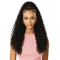 Glamourtress, wigs, weaves, braids, half wigs, full cap, hair, lace front, hair extension, nicki minaj style, Brazilian hair, crochet, hairdo, wig tape, remy hair, Lace Front Wigs, Outre Synthetic Pretty Quick Pony - JESS