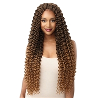 Glamourtress, wigs, weaves, braids, half wigs, full cap, hair, lace front, hair extension, nicki minaj style, Brazilian hair, crochet, hairdo, wig tape, remy hair, Outre X-Pression Twisted Up Crochet Braids 3X - DEEP TWIST 26â€³ SUPER LONG