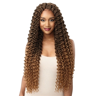 Glamourtress, wigs, weaves, braids, half wigs, full cap, hair, lace front, hair extension, nicki minaj style, Brazilian hair, crochet, hairdo, wig tape, remy hair, Outre X-Pression Twisted Up Crochet Braids 3X - DEEP TWIST 26â€³ SUPER LONG