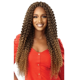 Glamourtress, wigs, weaves, braids, half wigs, full cap, hair, lace front, hair extension, nicki minaj style, Brazilian hair, crochet, hairdo, wig tape, remy hair, Lace Front Wigs, Outre Synthetic Braid X PRESSION TWISTED UP - PASSION TROPICAL CURL 22