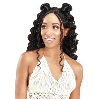 Glamourtress, wigs, weaves, braids, half wigs, full cap, hair, lace front, hair extension, nicki minaj style, Brazilian hair, crochet, hairdo, wig tape, remy hair, Zury Sis Synthetic T-Part HD Lace Front Wig - LF-HP BEE - FINAL SALE