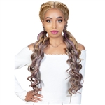 Glamourtress, wigs, weaves, braids, half wigs, full cap, hair, lace front, hair extension, nicki minaj style, Brazilian hair, crochet, hairdo, wig tape, remy hair, Lace Front Wigs, Zury Sis Synthetic Double Dutch 360 Lace Wig - 360 DD LACE H TIMI