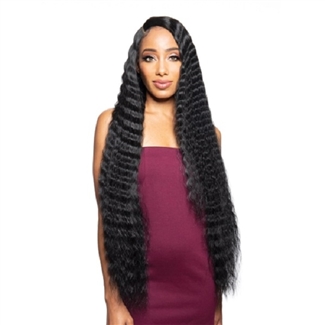 Glamourtress, wigs, weaves, braids, half wigs, full cap, hair, lace front, hair extension, nicki minaj style, Brazilian hair, crochet, hairdo, wig tape, remy hair, Lace Front Wigs, Zury Sis Beyond Synthetic Hair Lace Front Wig - BYD LACE H CRIMP 34