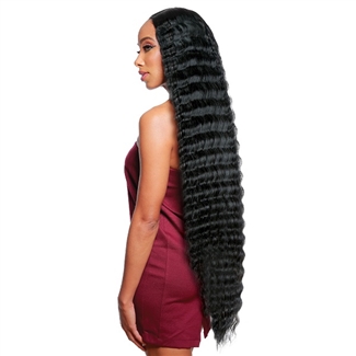 Glamourtress, wigs, weaves, braids, half wigs, full cap, hair, lace front, hair extension, nicki minaj style, Brazilian hair, crochet, hairdo, wig tape, remy hair, Lace Front Wigs, Zury Sis Beyond Synthetic Hair Lace Front Wig - BYD LACE H CRIMP 40