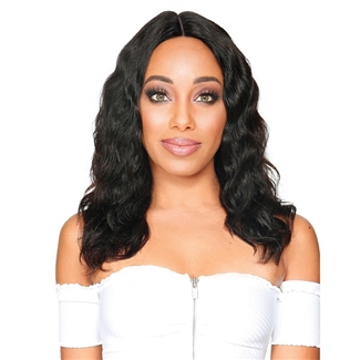 Glamourtress, wigs, weaves, braids, half wigs, full cap, hair, lace front, hair extension, nicki minaj style, Brazilian hair, crochet, hairdo, remy hair, Lace Front Wigs, Zury Sis 100% Human Hair Wet & Wavy HD Lace Front Wig - HRH BRZ LACE WW PIO