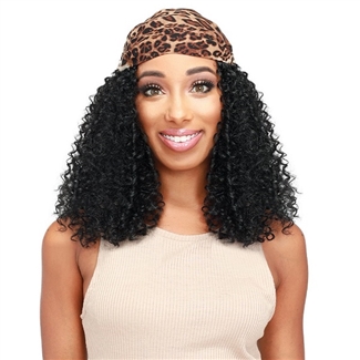 Glamourtress, wigs, weaves, braids, half wigs, full cap, hair, lace front, hair extension, nicki minaj style, Brazilian hair, crochet, hairdo, wig tape, remy hair, Lace Front Wigs, Zury Sis Synthetic Hair Scarf Wig - SF H CINTO