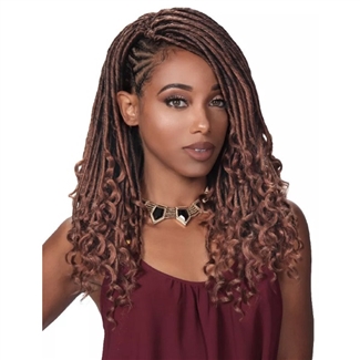 Glamourtress, wigs, weaves, braids, half wigs, full cap, hair, lace front, hair extension, nicki minaj style, Brazilian hair, crochet, hairdo, wig tape, remy hair, Lace Front Wigs, Remy Hair, Zury Loc Braid Deep Curl 14"