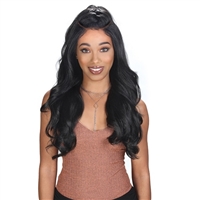 Glamourtress, wigs, weaves, braids, half wigs, full cap, hair, lace front, hair extension, nicki minaj style, Brazilian hair, crochet, hairdo, wig tape, remy hair, Lace Front Wigs, Zury Sis Beyond Synthetic Moon Part Hair Lace Wig - BYD MP LACE H FAB