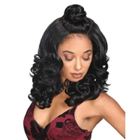 Glamourtress, wigs, weaves, braids, half wigs, full cap, hair, lace front, hair extension, nicki minaj style, Brazilian hair, crochet, hairdo, wig tape, remy hair, Lace Front Wigs, Zury Sis Beyond Synthetic Hair Moon Part Lace Wig - BYD MP Lace H KENZIE