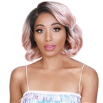 Glamourtress, wigs, weaves, braids, half wigs, full cap, hair, lace front, hair extension, nicki minaj style, Brazilian hair, crochet, hairdo, wig tape, remy hair, Lace Front Wigs, Zury Sis Royal Swiss Lace Synthetic Hair Lace Front Wig - LACE H TEVA