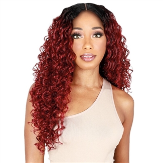 Glamourtress, wigs, weaves, braids, half wigs, full cap, hair, lace front, hair extension, nicki minaj style, Brazilian hair, crochet, hairdo, wig tape, remy hair, Lace Front Wigs, Zury Sis Thin Top Synthetic HD Lace Front Wig - NAT FT LACE H DION