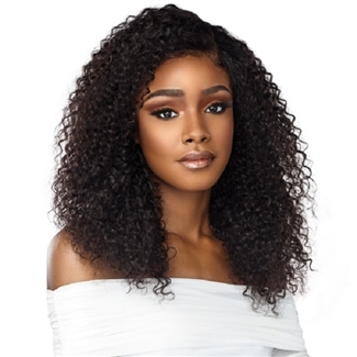 Glamourtress, wigs, weaves, braids, half wigs, full cap, hair, lace front, hair extension, nicki minaj style, Brazilian hair, crochet, hairdo, wig tape, remy hair, Lace Front Wigs, Sensationnel 100% Virgin Human Hair 10A Lace Front Wig - Bohemian 20"