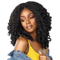 Glamourtress, wigs, weaves, braids, half wigs, full cap, hair, lace front, hair extension, nicki minaj style, Brazilian hair, crochet, hairdo, wig tape, Lace Front Wigs, Sensationnel Empress Curls Kinks & CO Textured Lace Front Wig MONEY MAKER